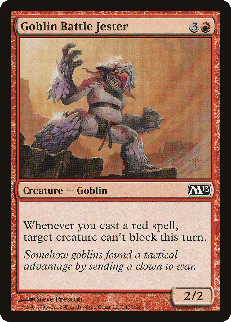 Goblin Battle Jester (M13-135) - Magic 2013
