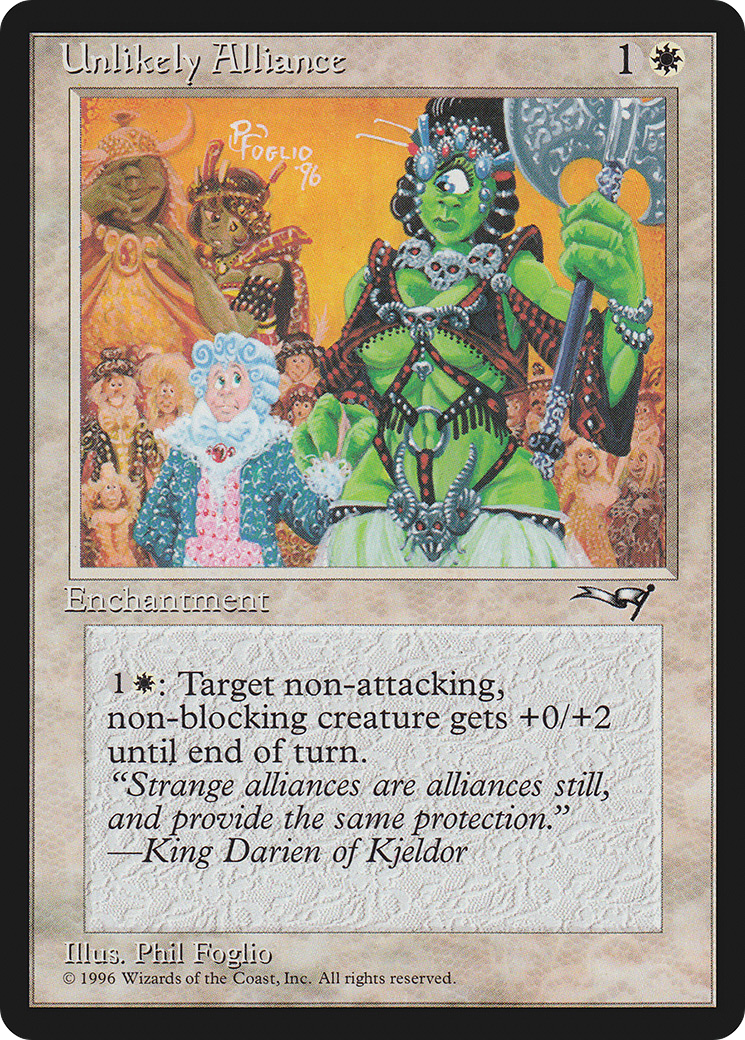 Unlikely Alliance (ALL-) - Alliances