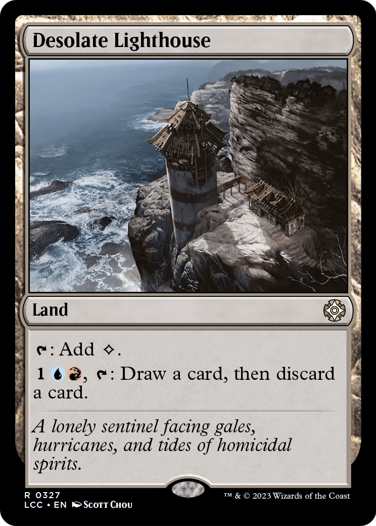 Desolate Lighthouse (LCC-327) - The Lost Caverns of Ixalan Commander