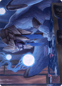 Tivit, Seller of Secrets // Tivit, Seller of Secrets (ASNC-047) - New Capenna Art Series (Borderless) Foil