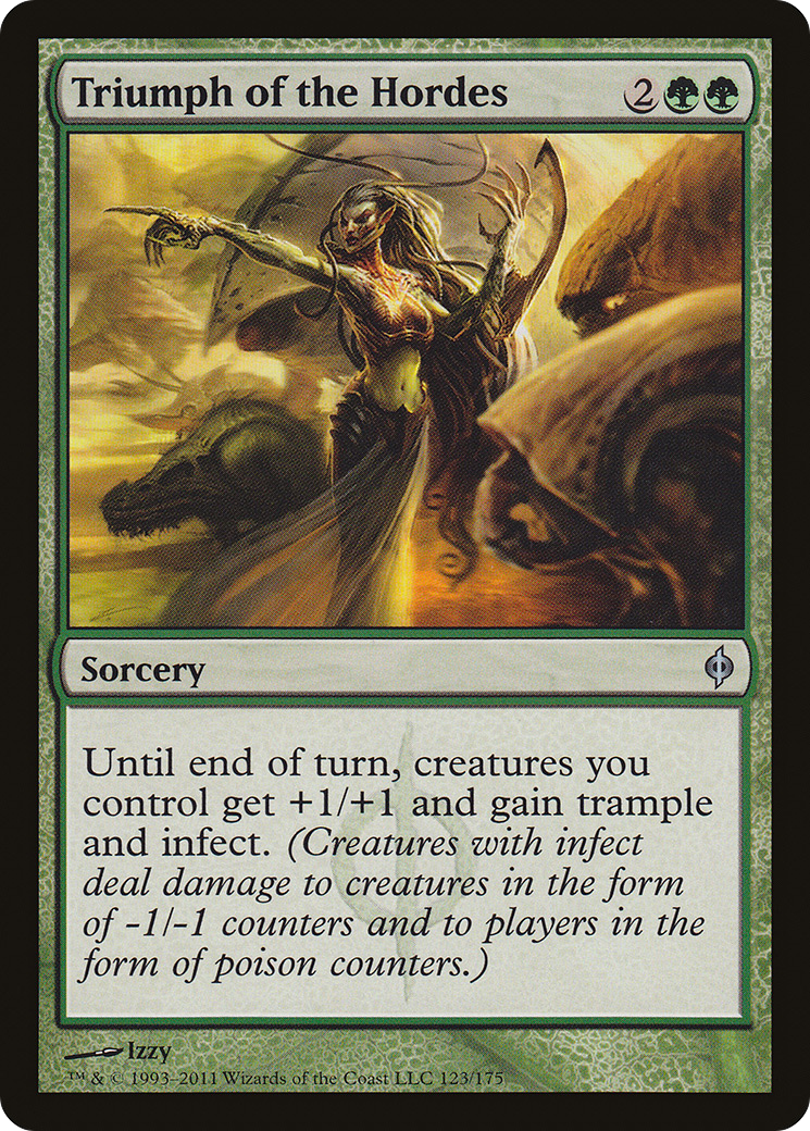Triumph of the Hordes (NPH-123) - New Phyrexia