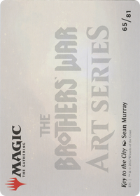 Key to the City // Key to the City (ABRO-065) - The Brothers' War Art Series (Borderless)