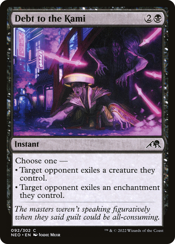Debt to the Kami (NEO-092) - Kamigawa: Neon Dynasty