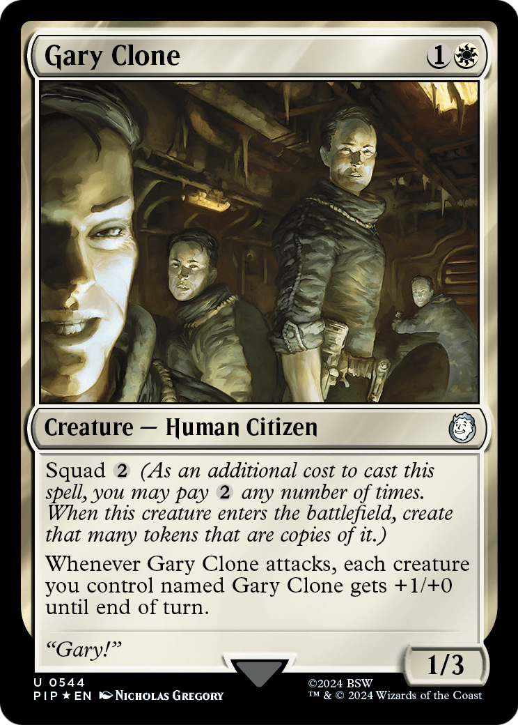 Gary Clone (Surge Foil) (PIP-544) - Fallout Foil