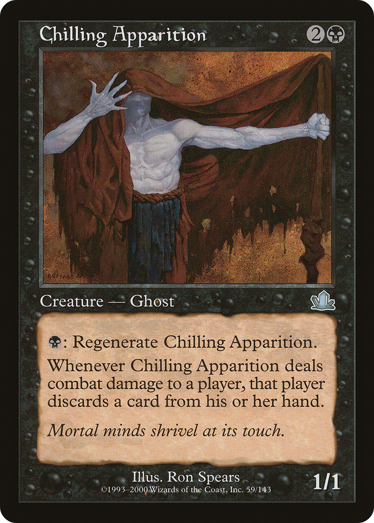 Chilling Apparition (PCY-059) - Prophecy Foil