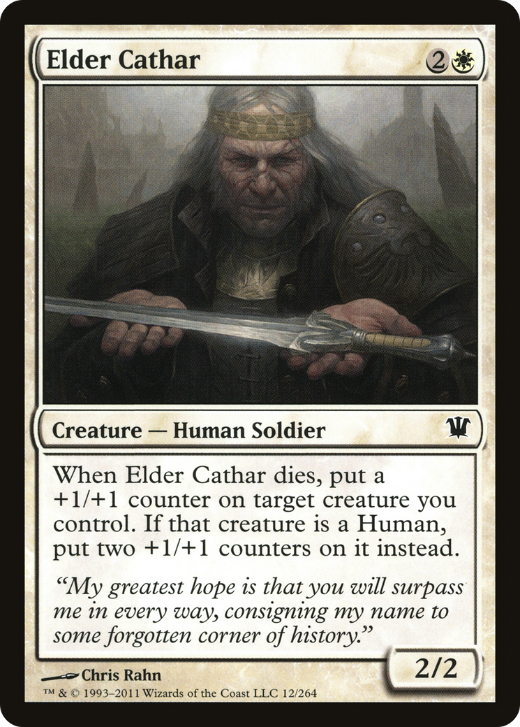 Elder Cathar (ISD-012) - Innistrad Foil
