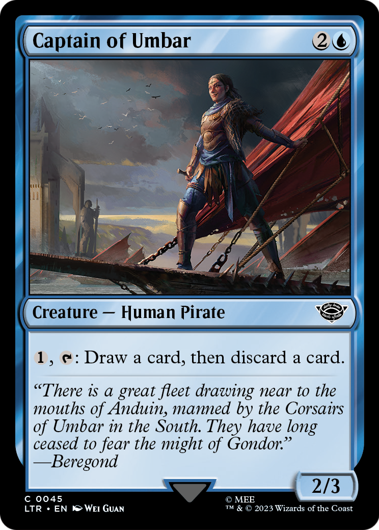 Captain of Umbar (LTR-045) - The Lord of the Rings: Tales of Middle-earth