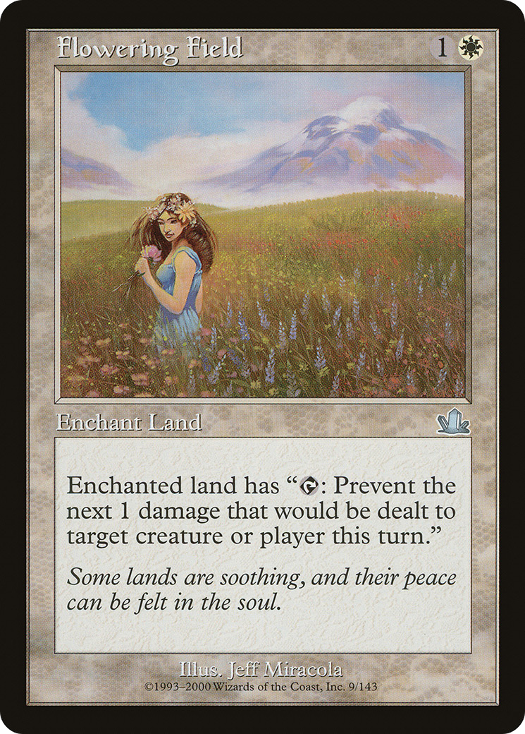 Flowering Field (PCY-009) - Prophecy Foil