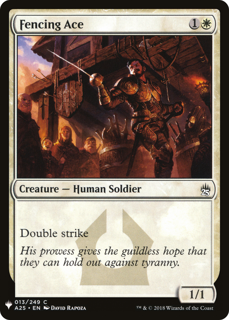 Fencing Ace (LIST-013) - The List
