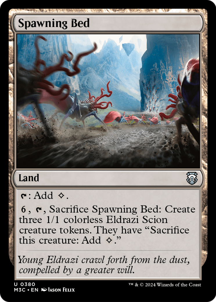 Spawning Bed (M3C-380) - Modern Horizons 3 Commander