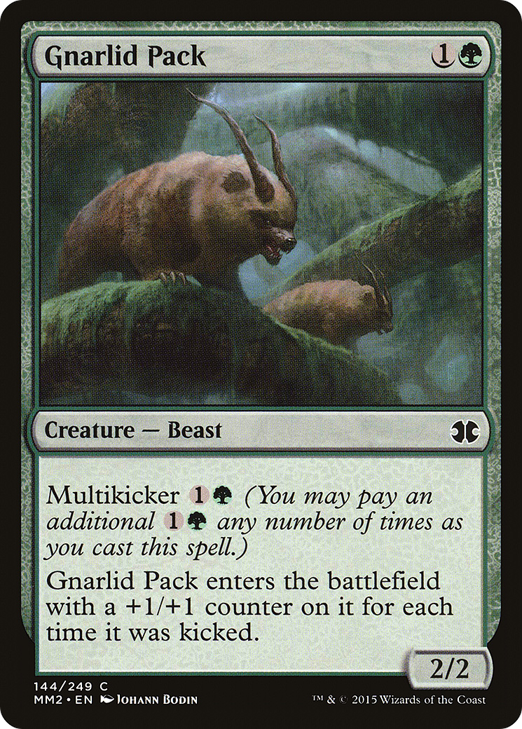 Gnarlid Pack (MM2-144) - Modern Masters 2015