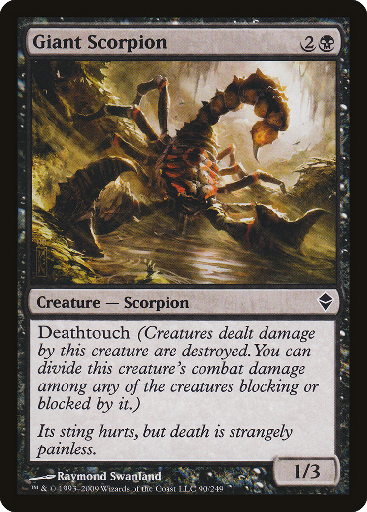 Giant Scorpion (ZEN-090) - Zendikar