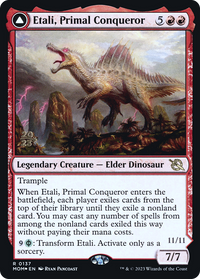 Etali, Primal Conqueror (PRE-137) - March of the Machine Promos Foil