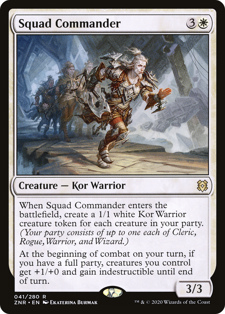 Squad Commander (ZNR-041) - Zendikar Rising