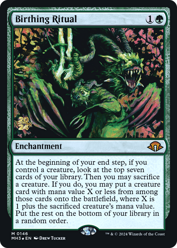 Birthing Ritual (PRE-146) - Modern Horizons 3 Promos Foil