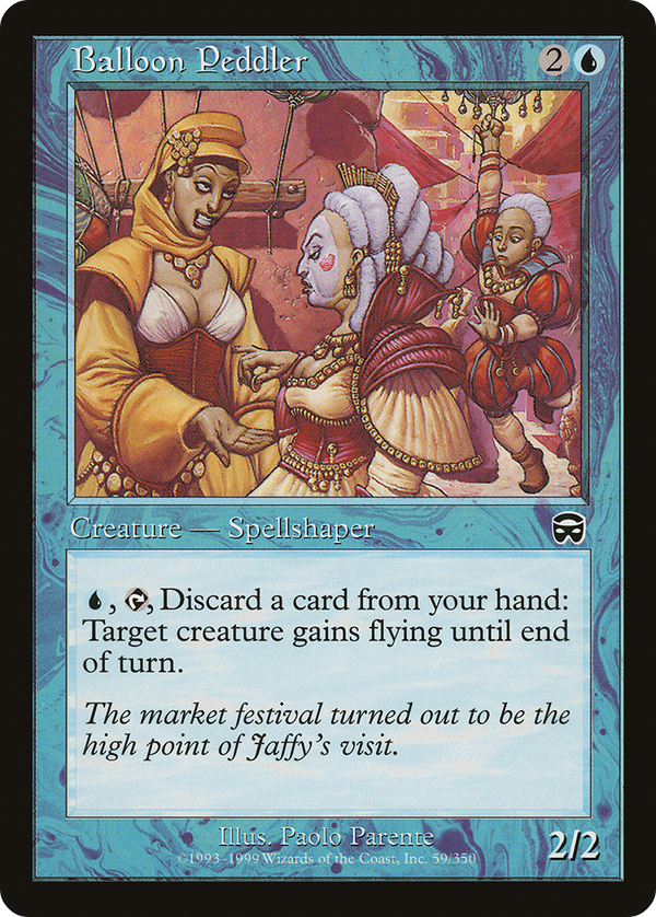 Balloon Peddler (MMQ-059) - Mercadian Masques Foil