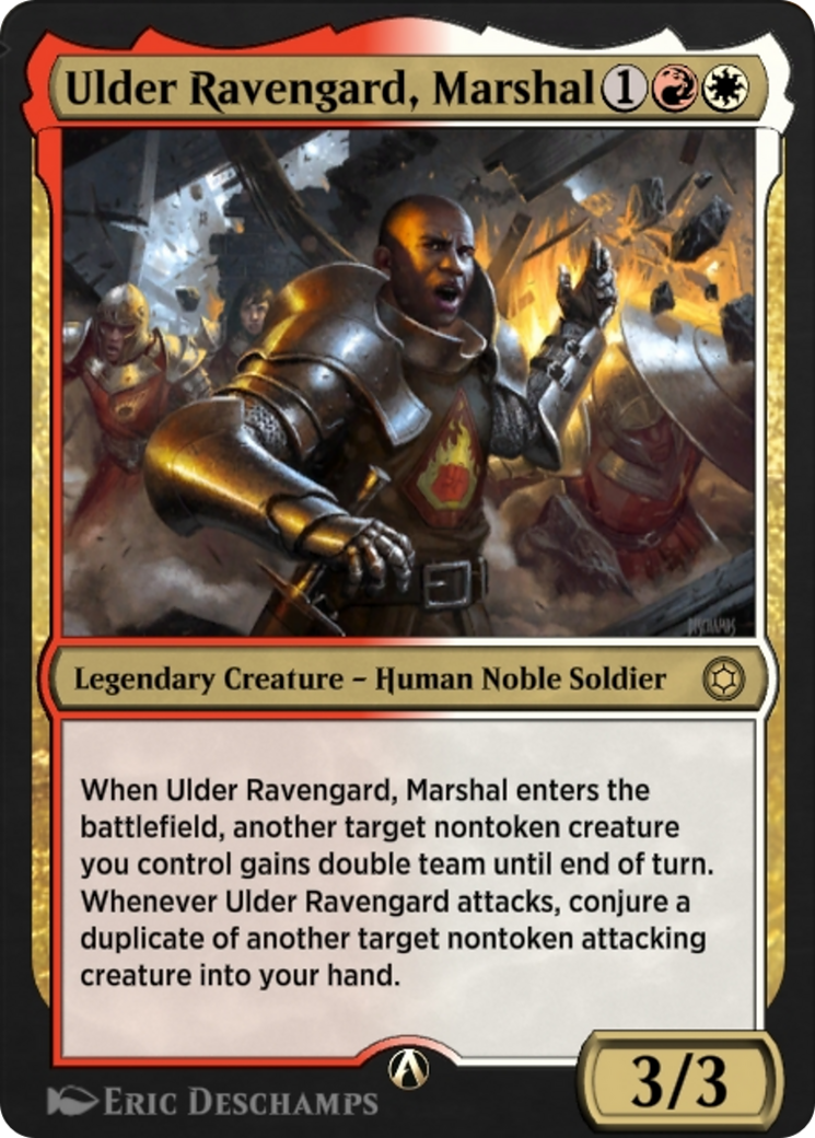 Ulder Ravengard, Marshal (HBG-076) - Alchemy Horizons: Baldur's Gate