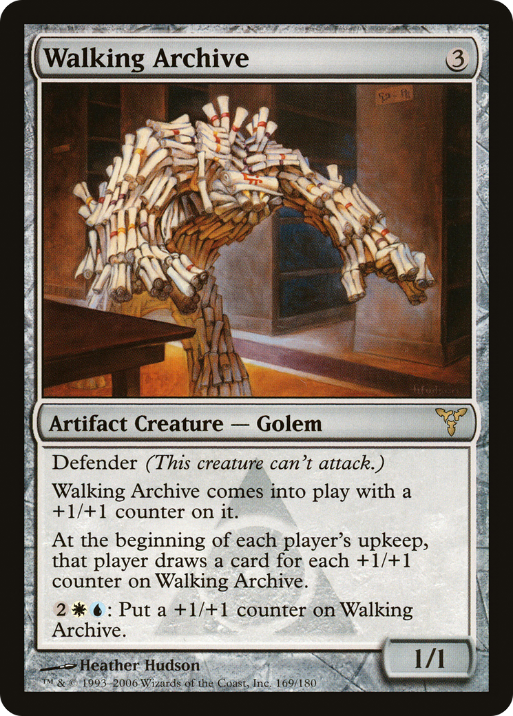 Walking Archive (DIS-169) - Dissension Foil