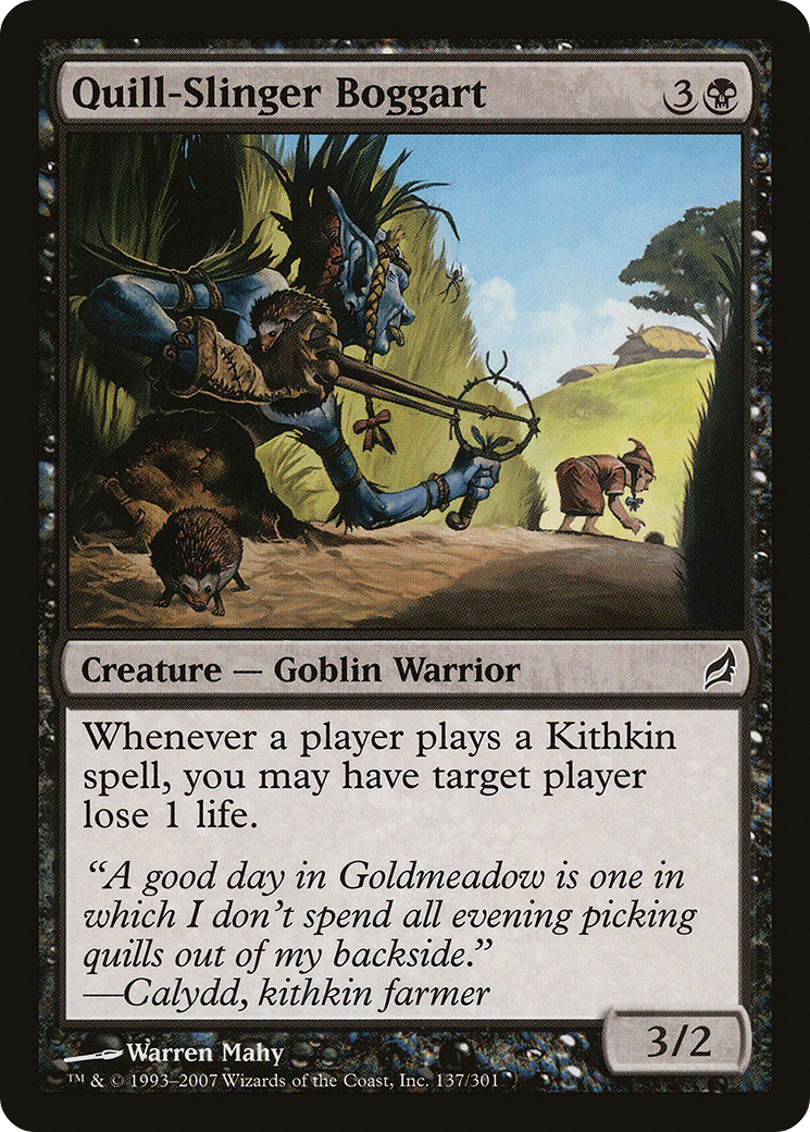 Quill-Slinger Boggart (LRW-137) - Lorwyn