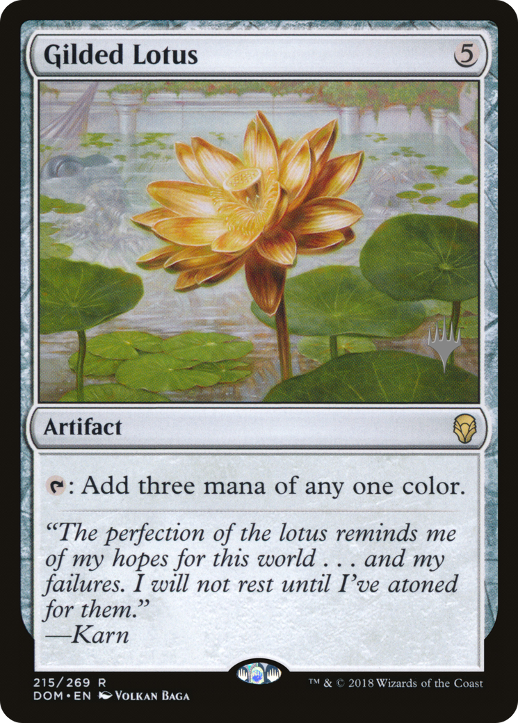 Gilded Lotus (PPM20-215) - Dominaria Promos Foil