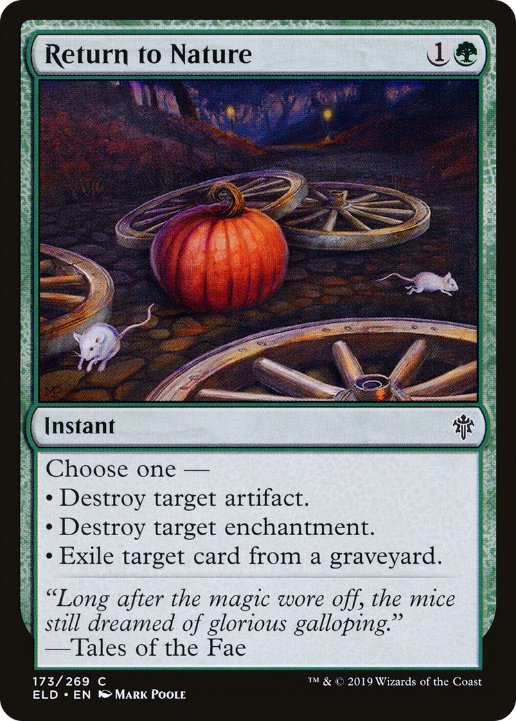 Return to Nature (ELD-173) - Throne of Eldraine