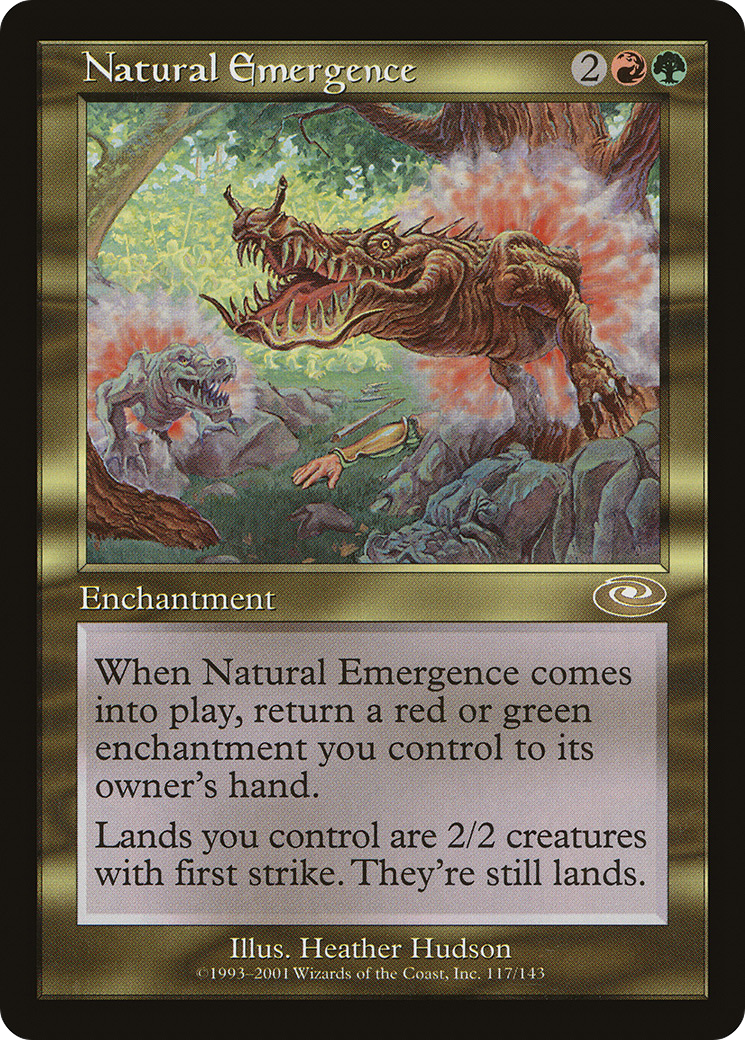 Natural Emergence (PLS-117) - Planeshift Foil