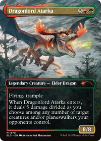 Dragonlord Atarka (SLD-1970) - Secret Lair Drop (Borderless)
