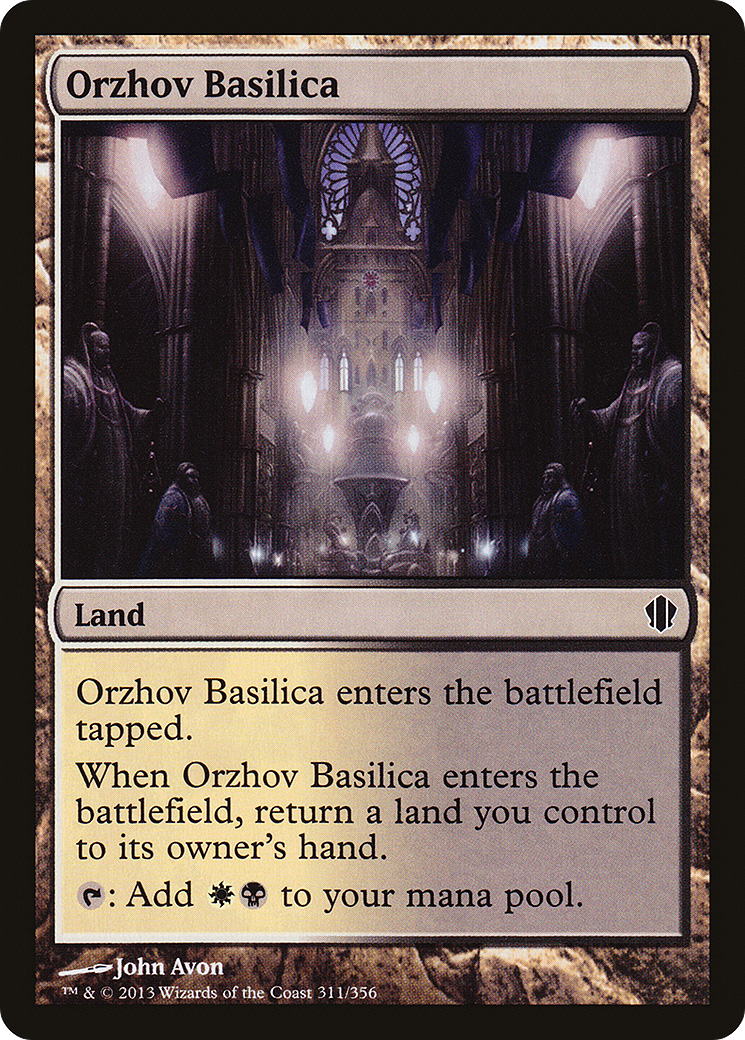 Orzhov Basilica (C13-311) - Commander 2013