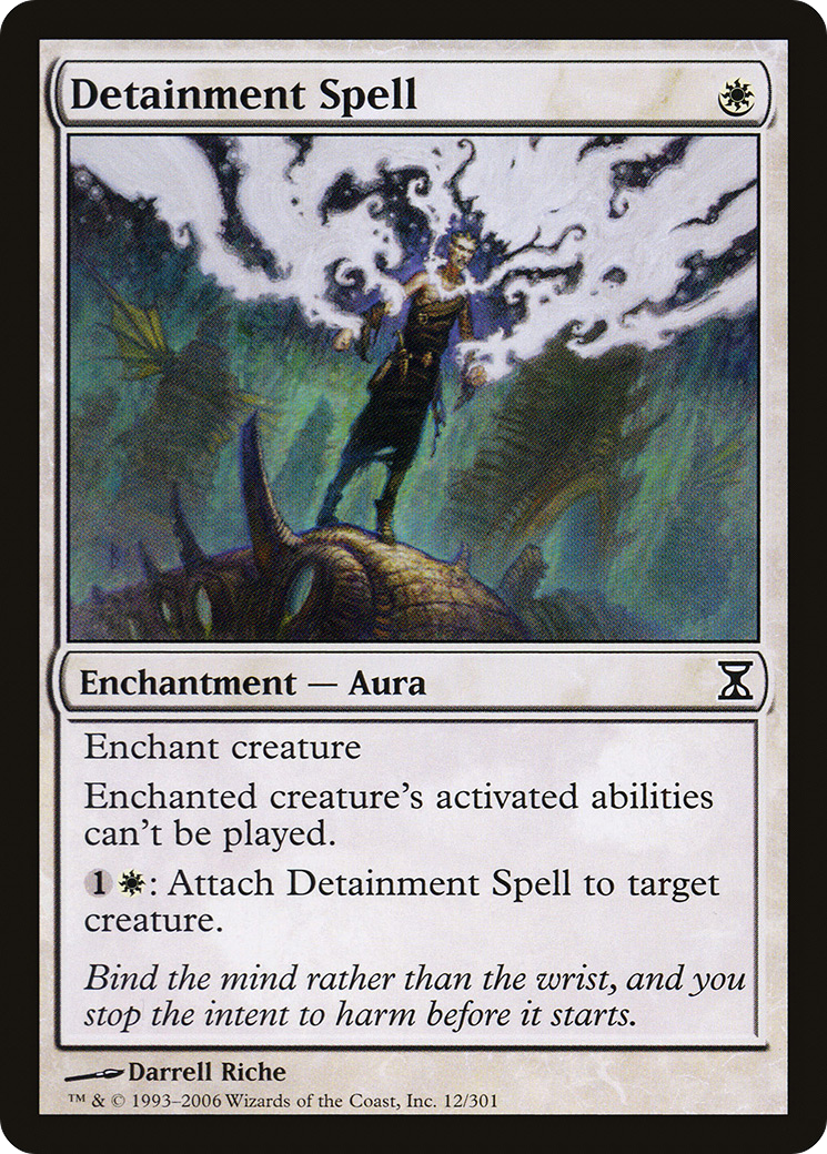 Detainment Spell (TSP-012) - Time Spiral Foil