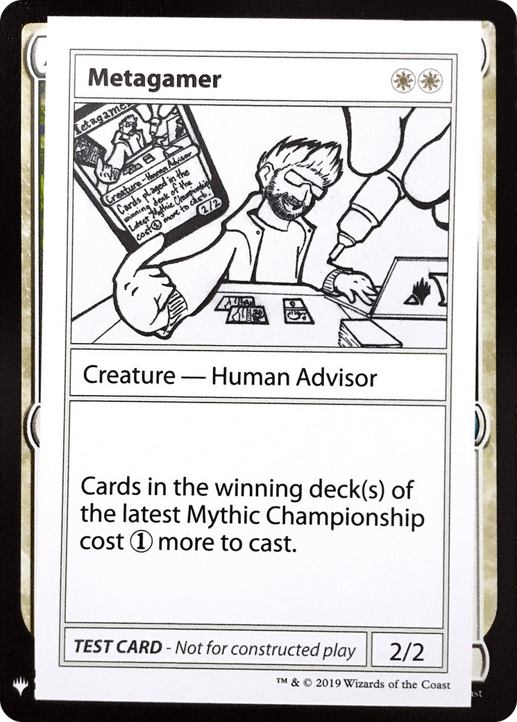 Metagamer (CMB1-008) - Mystery Booster Playtest Cards 2019