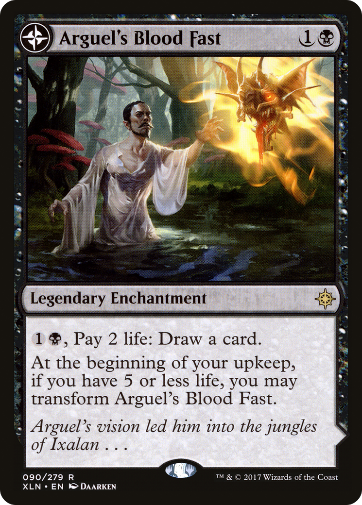Arguel's Blood Fast (XLN-090) - Ixalan: (compasslanddfc) Foil