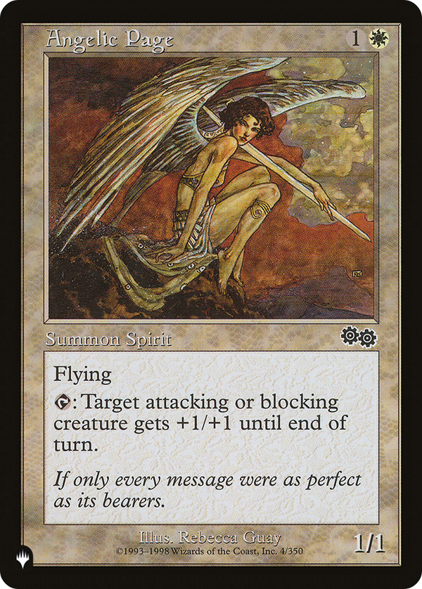 Angelic Page (LIST-4/350) - The List