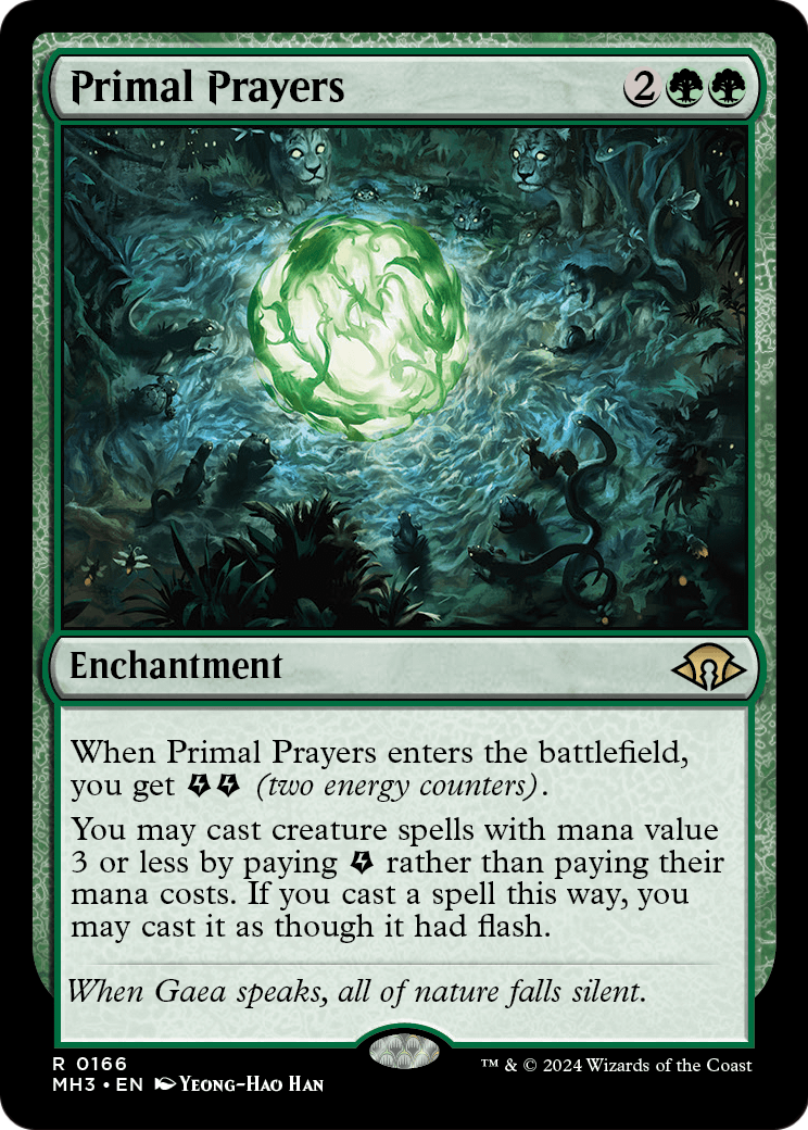 Primal Prayers (MH3-166) - Modern Horizons 3