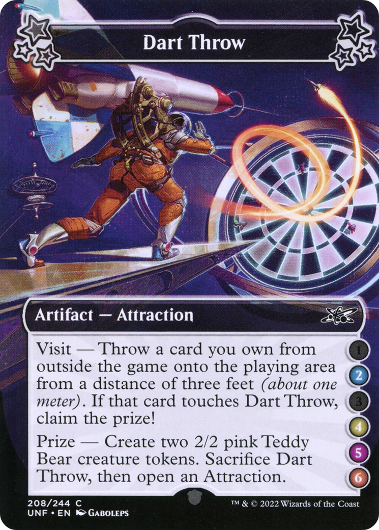 Dart Throw (2-4-5-6) (UNF-208) - Unfinity