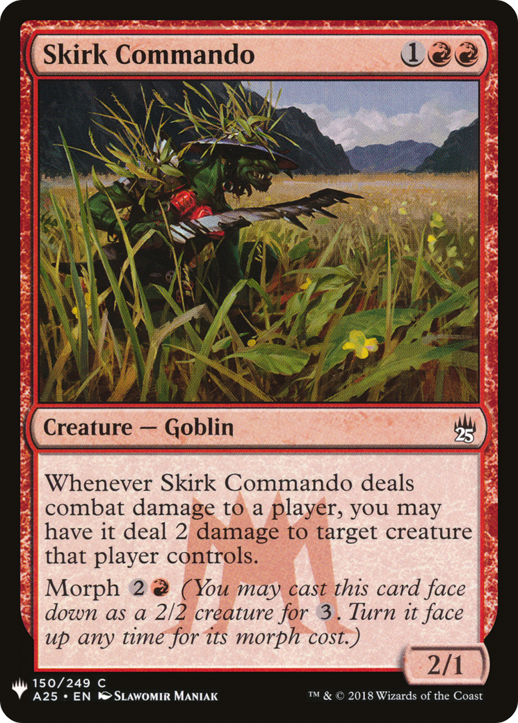 Skirk Commando (LIST-150) - The List