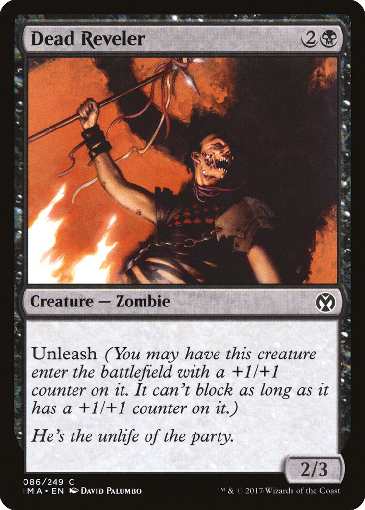 Dead Reveler (IMA-086) - Iconic Masters