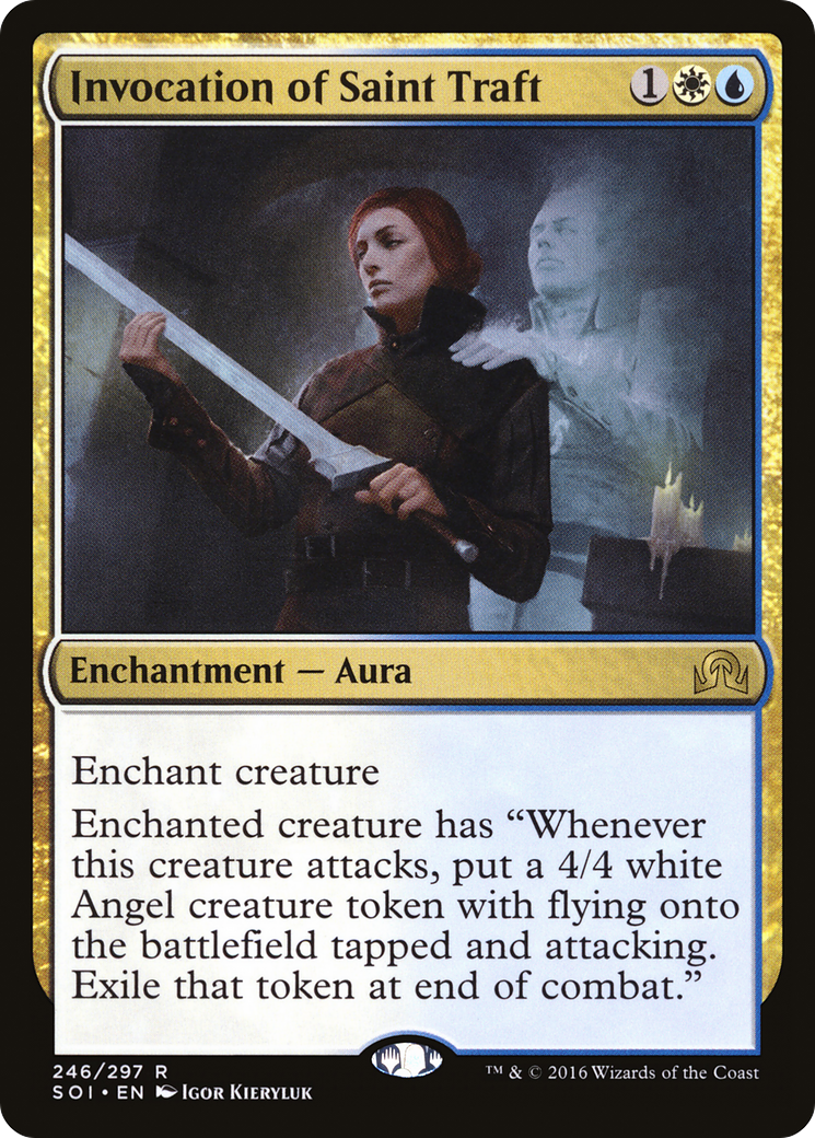 Invocation of Saint Traft (SOI-246) - Shadows over Innistrad