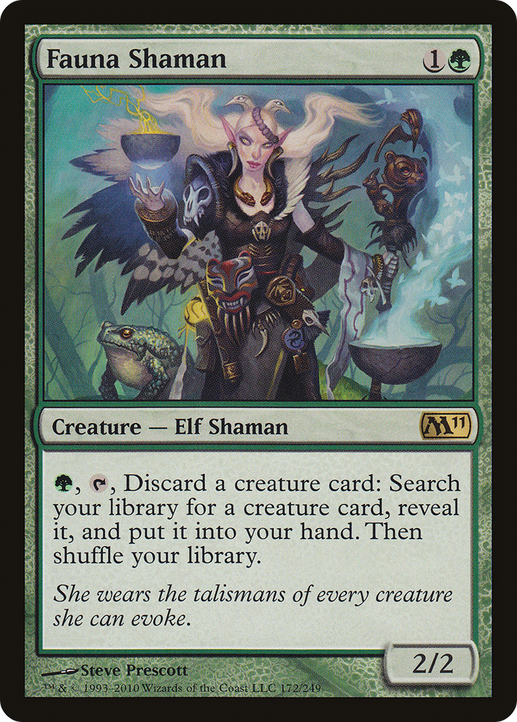 Fauna Shaman (M11-172) - Magic 2011