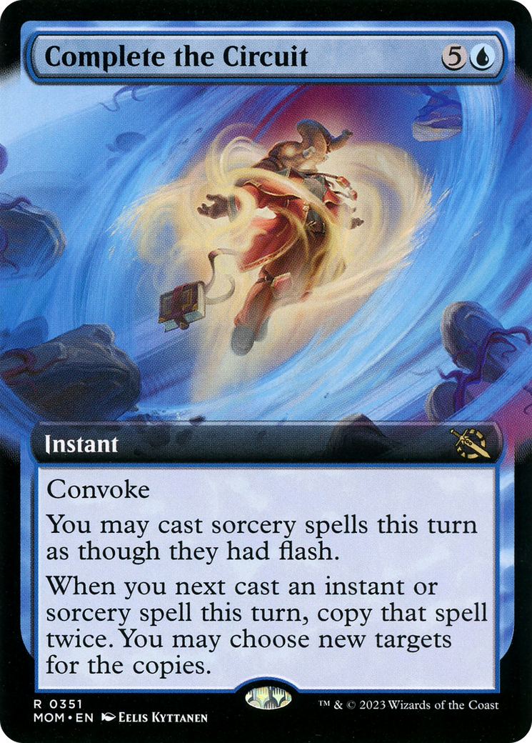 Complete the Circuit (Extended Art) (MOM-351) - March of the Machine: (Extended Art)
