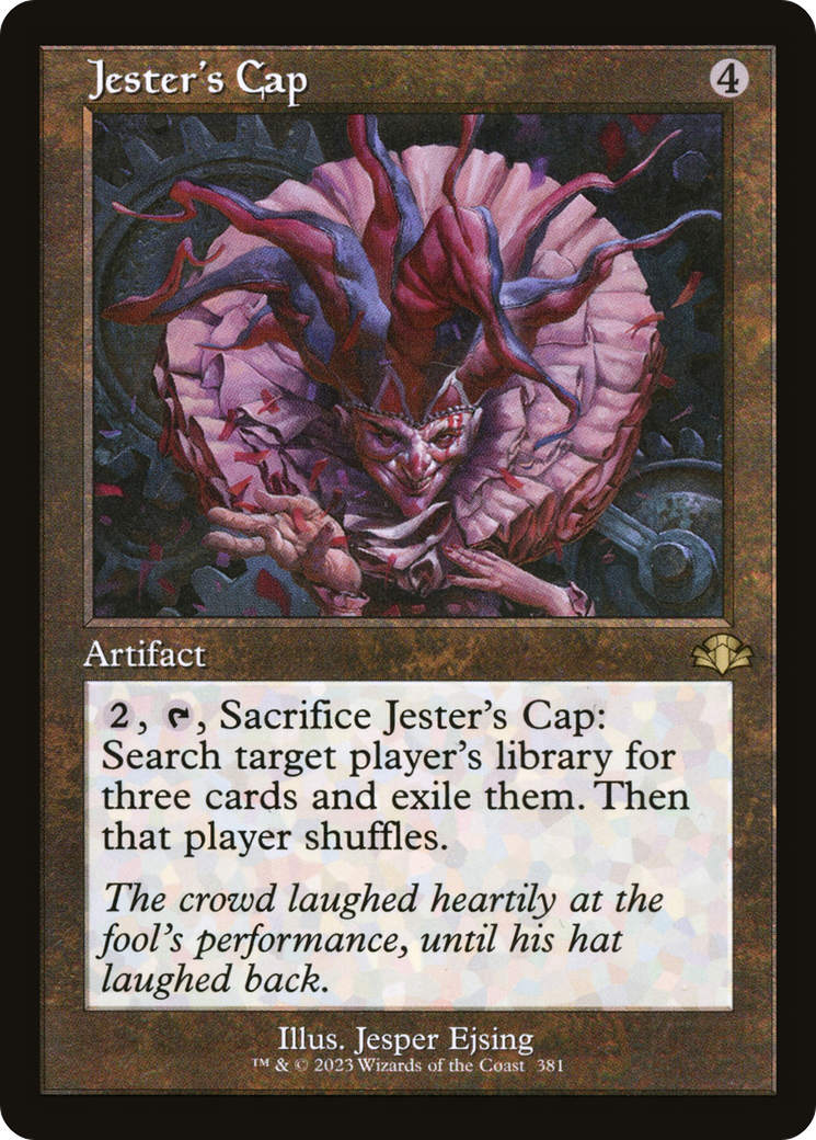 Jester's Cap (Retro Frame) (DMR-381) - Dominaria Remastered Foil
