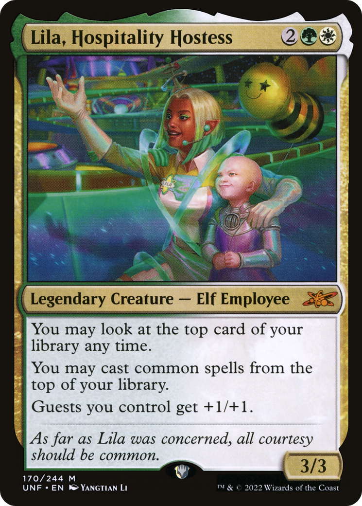 Lila, Hospitality Hostess (UNF-170) - Unfinity Foil
