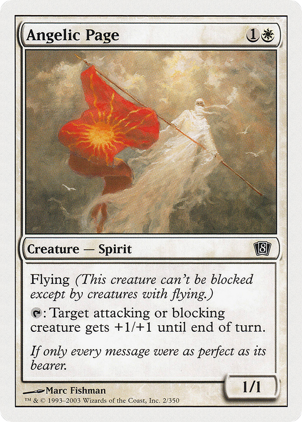 Angelic Page (8ED-002) - 8th Edition