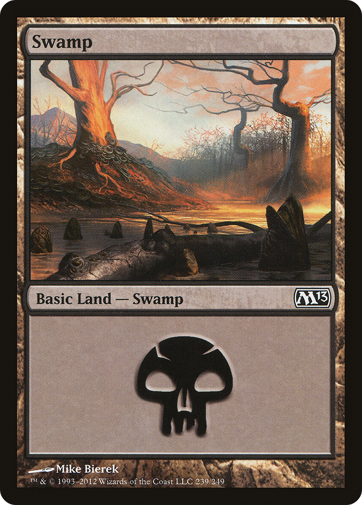 Swamp (239) (M13-239) - Magic 2013