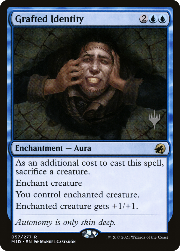 Grafted Identity (PPMID-057) - Innistrad: Midnight Hunt Promos