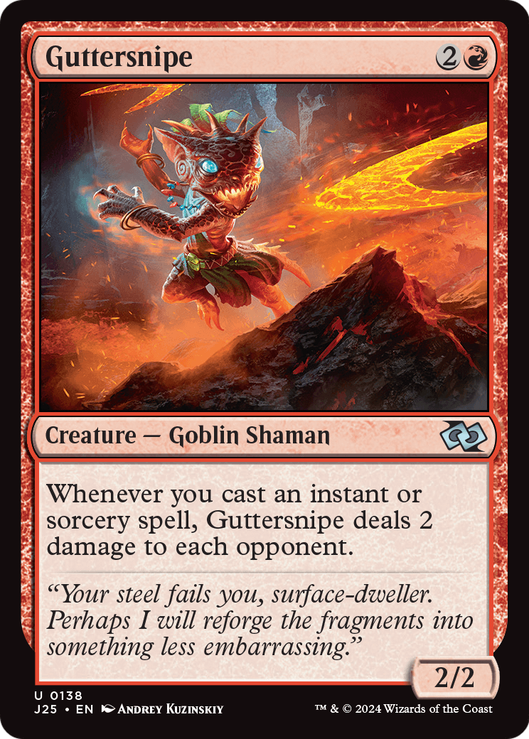 Guttersnipe (J25-138) - Foundations Jumpstart