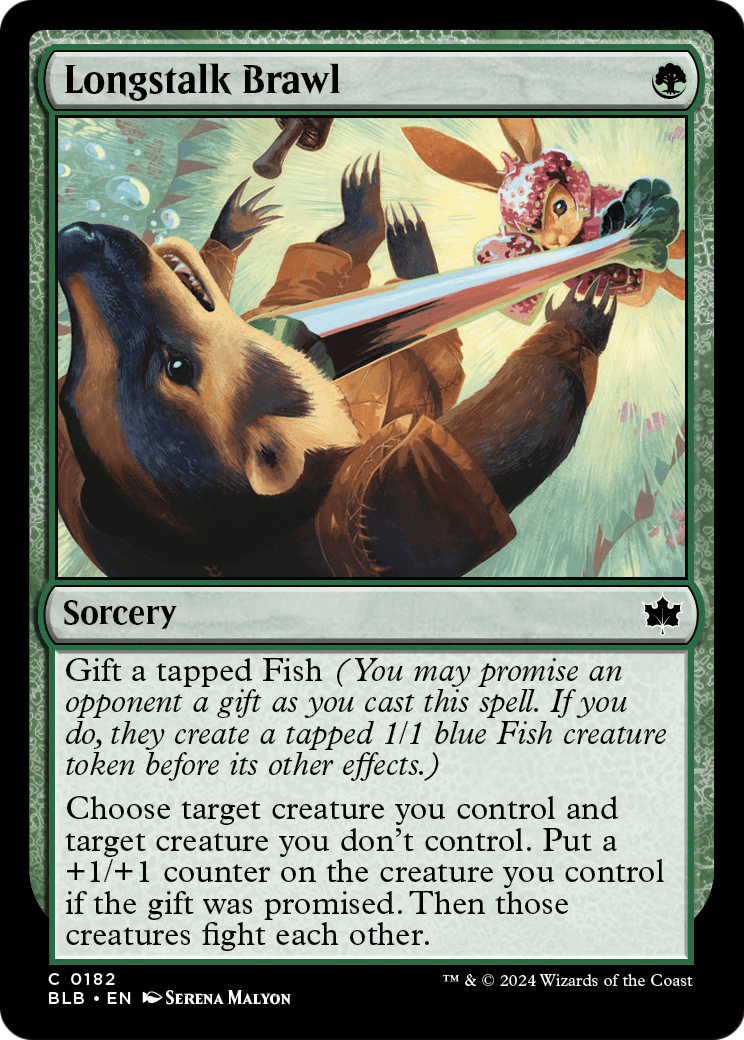 Longstalk Brawl (BLB-182) - Bloomburrow