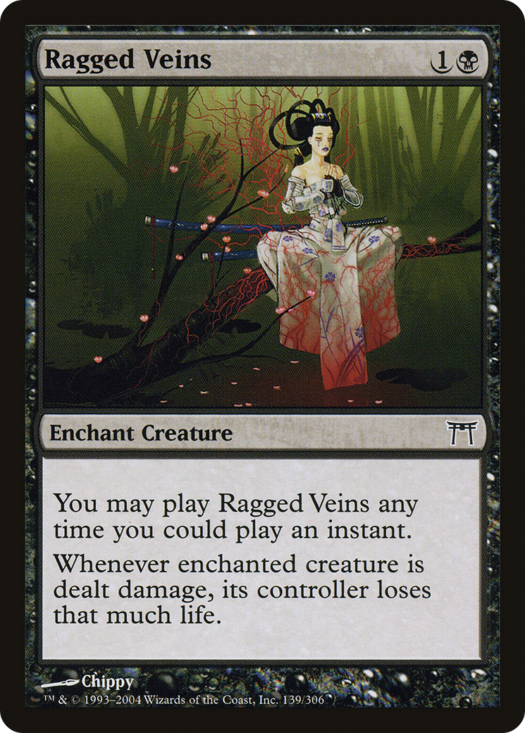 Ragged Veins (CHK-139) - Champions of Kamigawa Foil