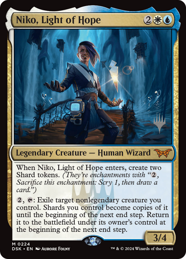 Niko, Light of Hope (PPDSK-224) - Duskmourn: House of Horror Promos