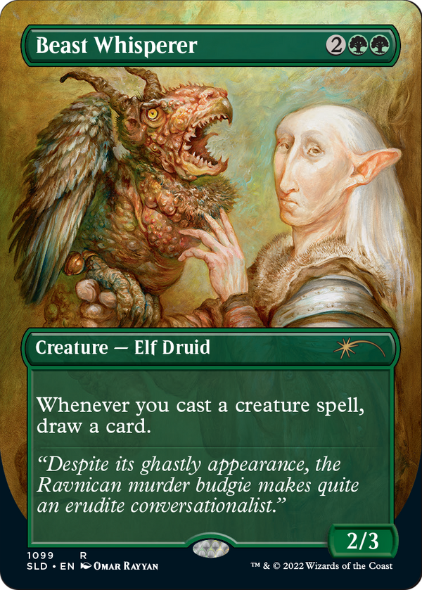 Beast Whisperer (Borderless) (SLD-1099) - Secret Lair Drop