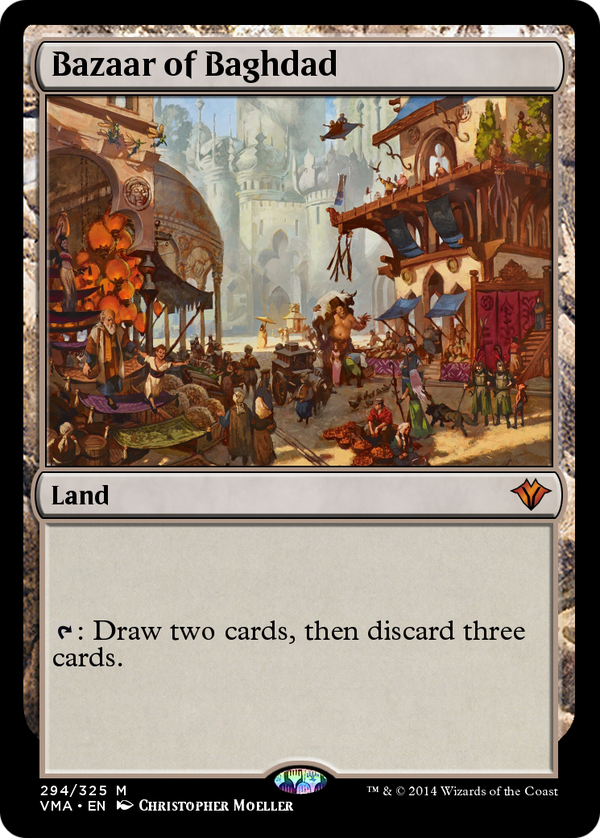 Bazaar of Baghdad (VMA-294) - Vintage Masters Foil